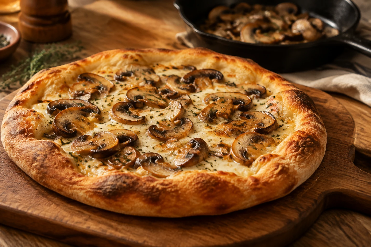 Faut-il faire cuire les champignons pour une pizza ?