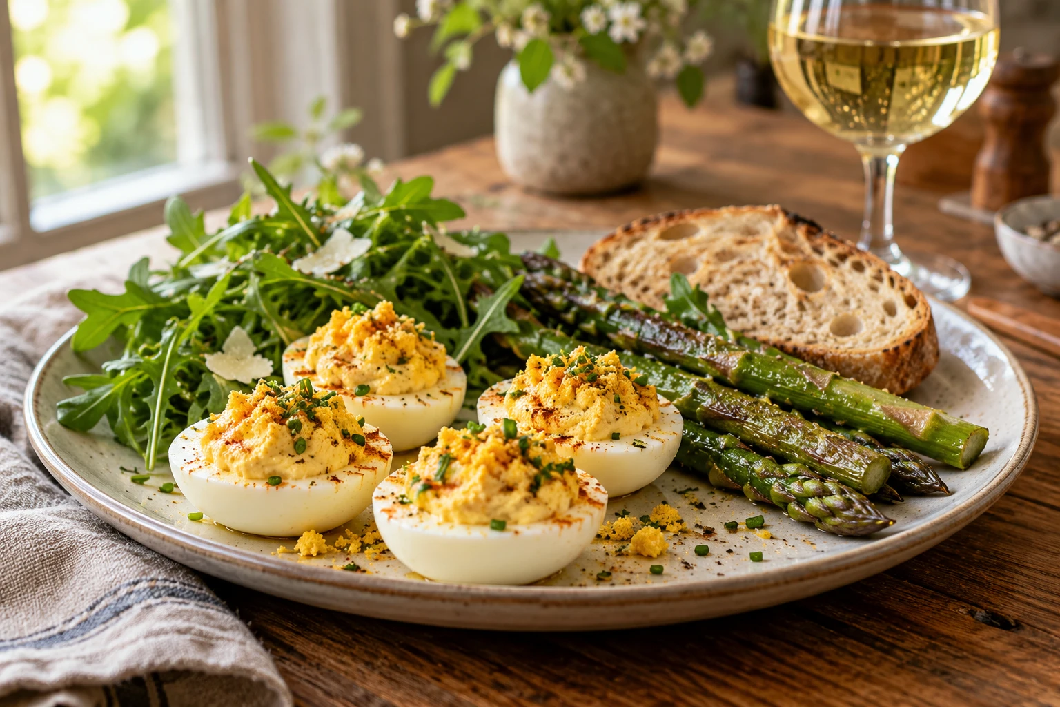 Avec quoi accompagner des œufs mimosa : assiettes selon l&rsquo;occasion