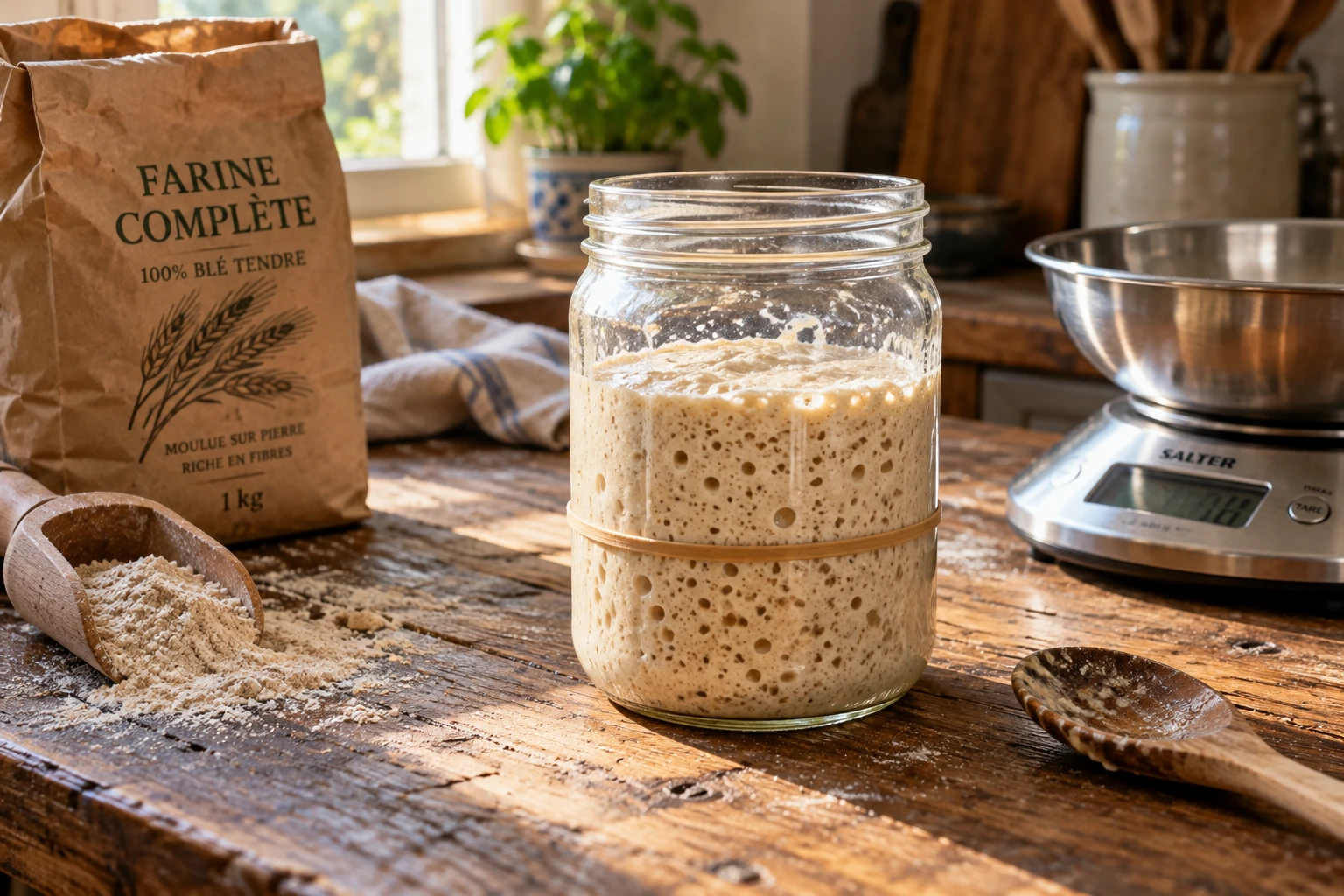 Comment faire du levain maison, jour par jour et sans échec